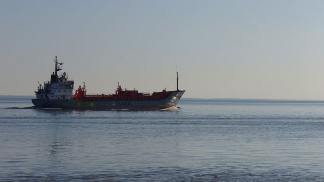 Yara gas 3 - 13 mars 2009 - quittant l estuaire (3).JPG